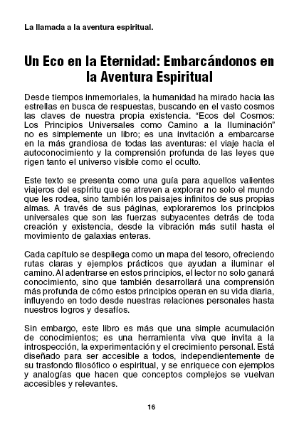 Ecos del Cosmos: Los Principios Universales (PDF).