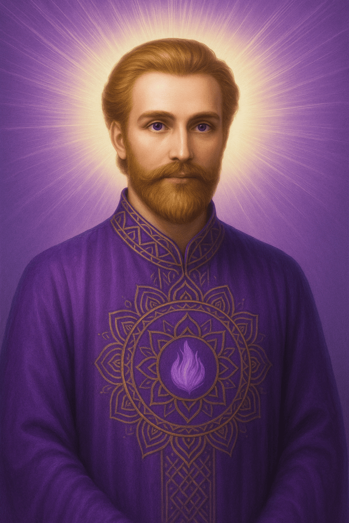 Saint Germain Maestro Fuego Violeta _ Central Metafísica