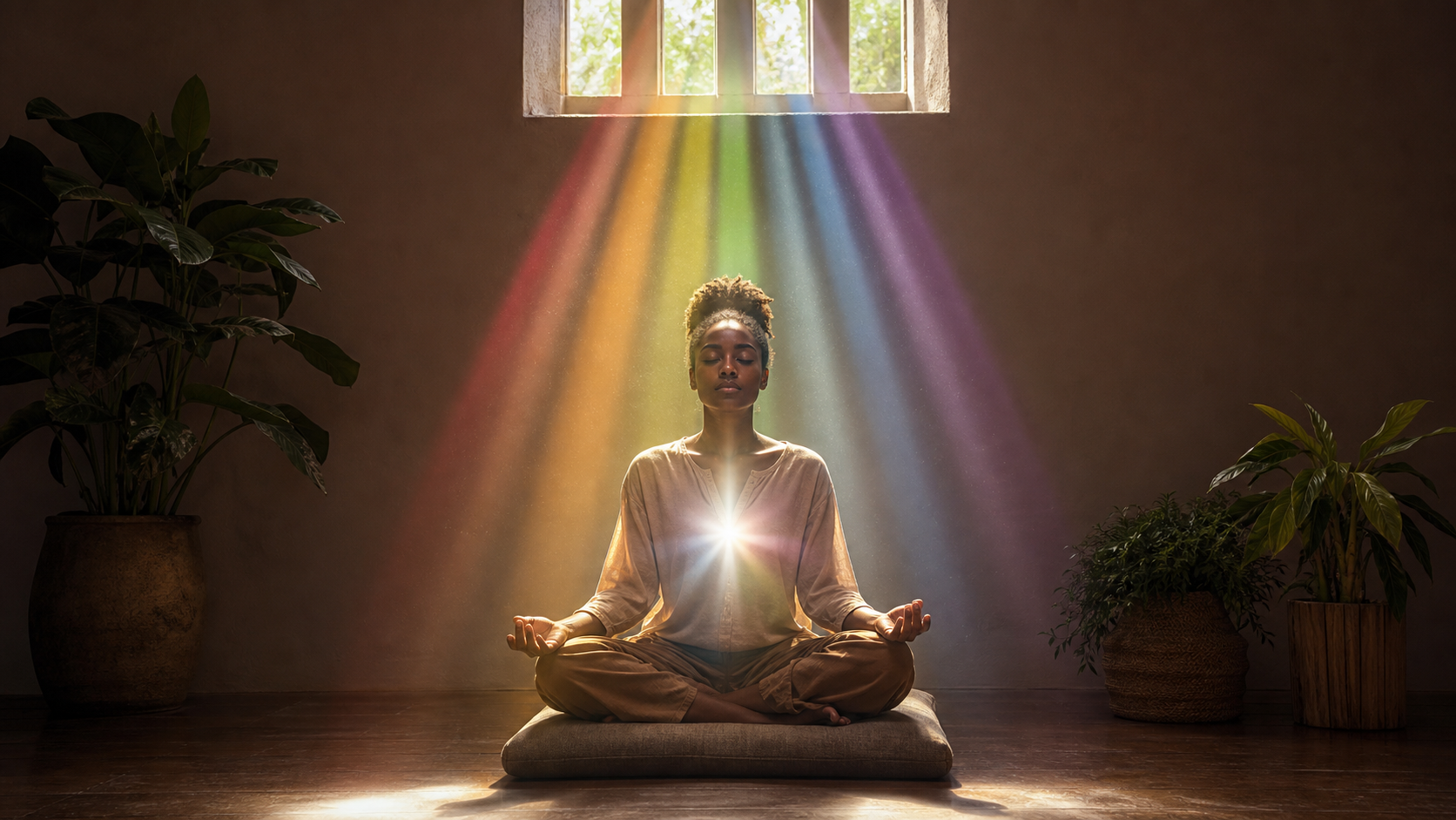 Meditación de los Siete Rayos: Color, Virtud y Conciencia Ordenada Meditación de los Siete Rayos: Color, Virtud y Conciencia Ordenada